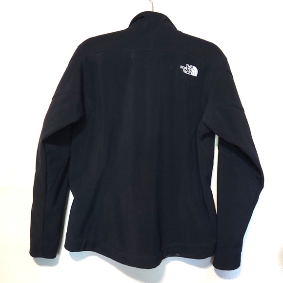 The North Face APEX Bionic Windwall Fleece Lined Softshell Jacket Black Large - Picture 4 of 13